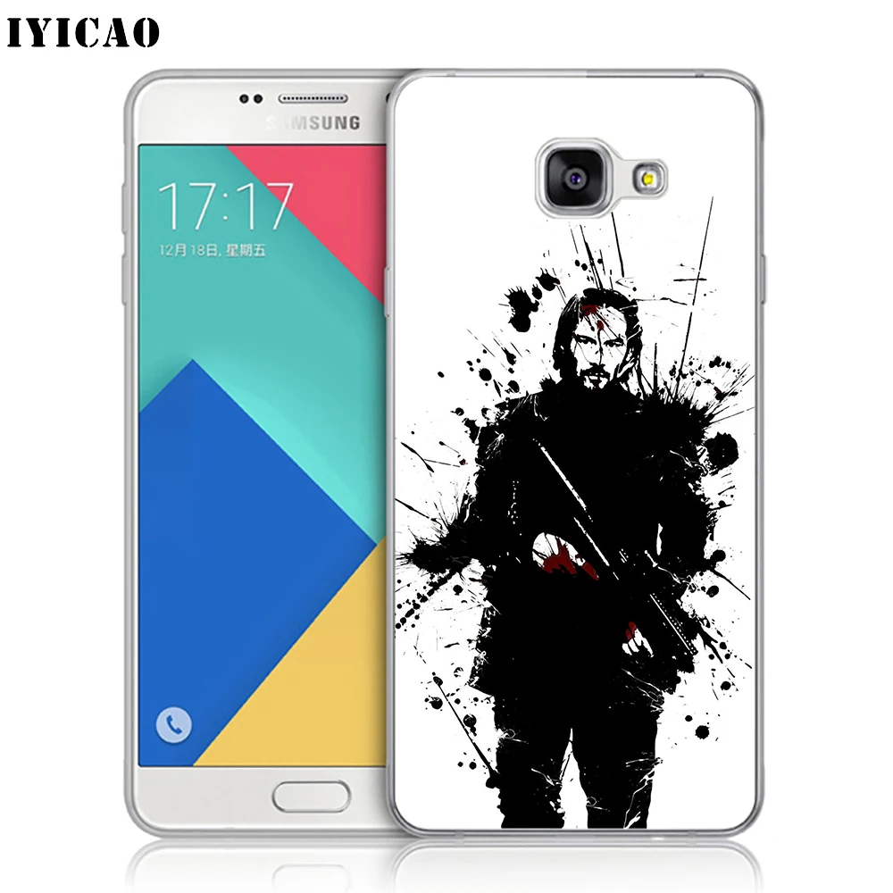 Мягкий силиконовый чехол для телефона IYICAO John Wick Chapter 3 Samsung A10 A30 A40 A50 A70 M10 M20 M30