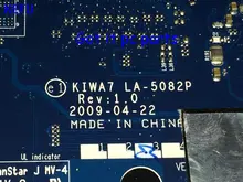 KEFU HOT IN RUSSIA UKRAINE New !!! Free Shipping Laptop motherboard KIWA7 LA-5082P REV : 1.0 for Lenovo G550 Notebook pc