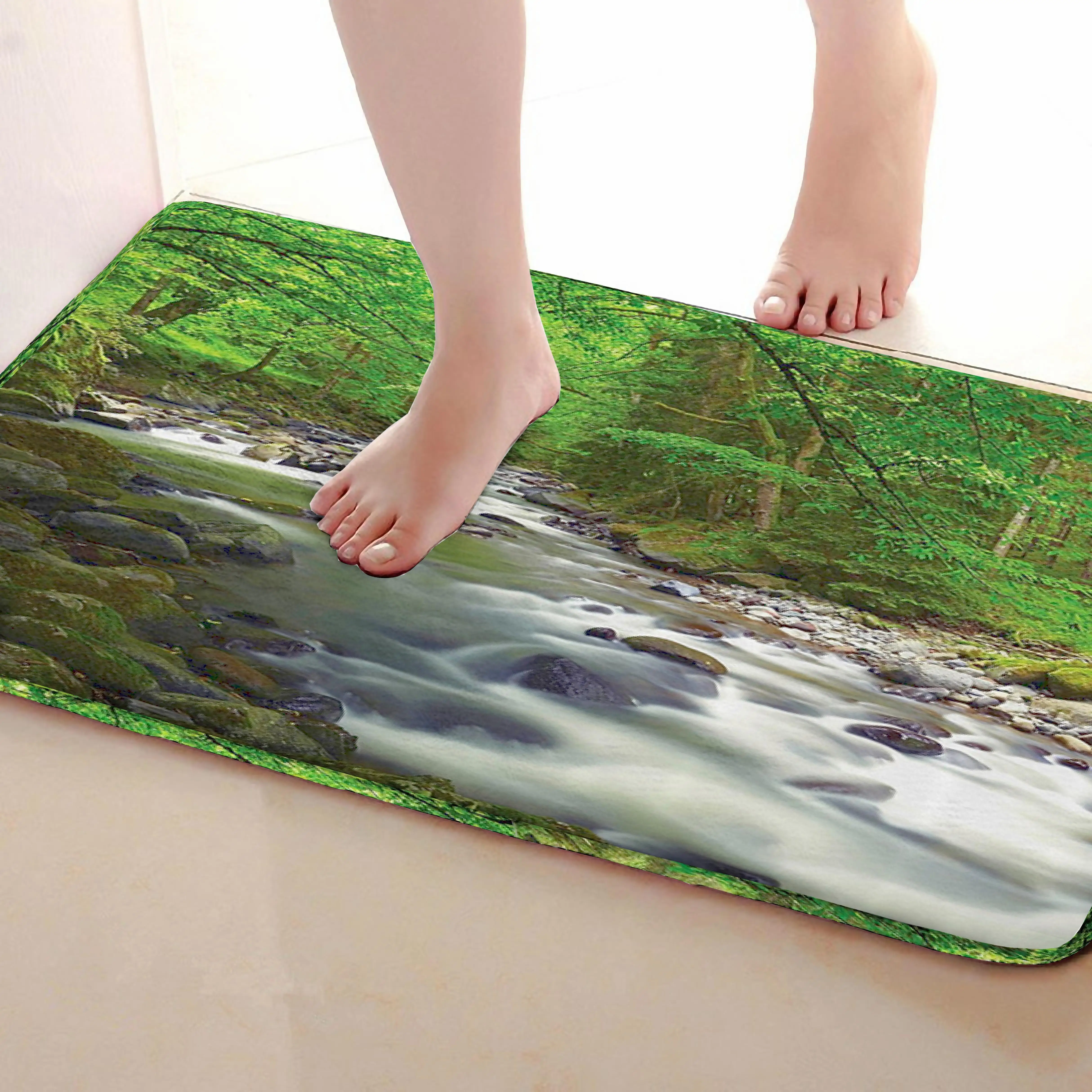 Ручные стильные коврики для улицы, забавные Противоскользящие коврики для ванной, дверные коврики, дверные коврики под входную дверь