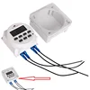 1 segundo intervalo 7 días diario Digital programable electrónica 24 V DC de puerta automático interruptor de tiempo ► Foto 2/5