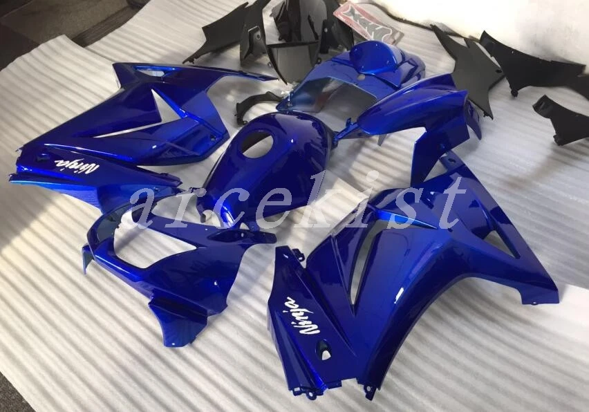 

New Injection Full Fairing kit for Kawasaki ninja 250r 250 2008-2014 EX250 08 09 10 11 12 13 14 fairings blue + Tank cover