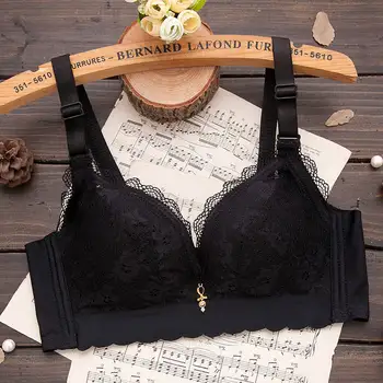 

Summer Wire Free Women Seamless Bra Lace Lingerie Brassiere Convertible Push Up Bras Lingerie