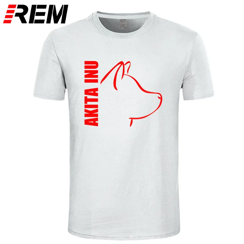 Akita Inu Dog мужские футболки отличные футболки мужские с коротким рукавом хлопок Пользовательские Большие размеры летние футболки для подростков