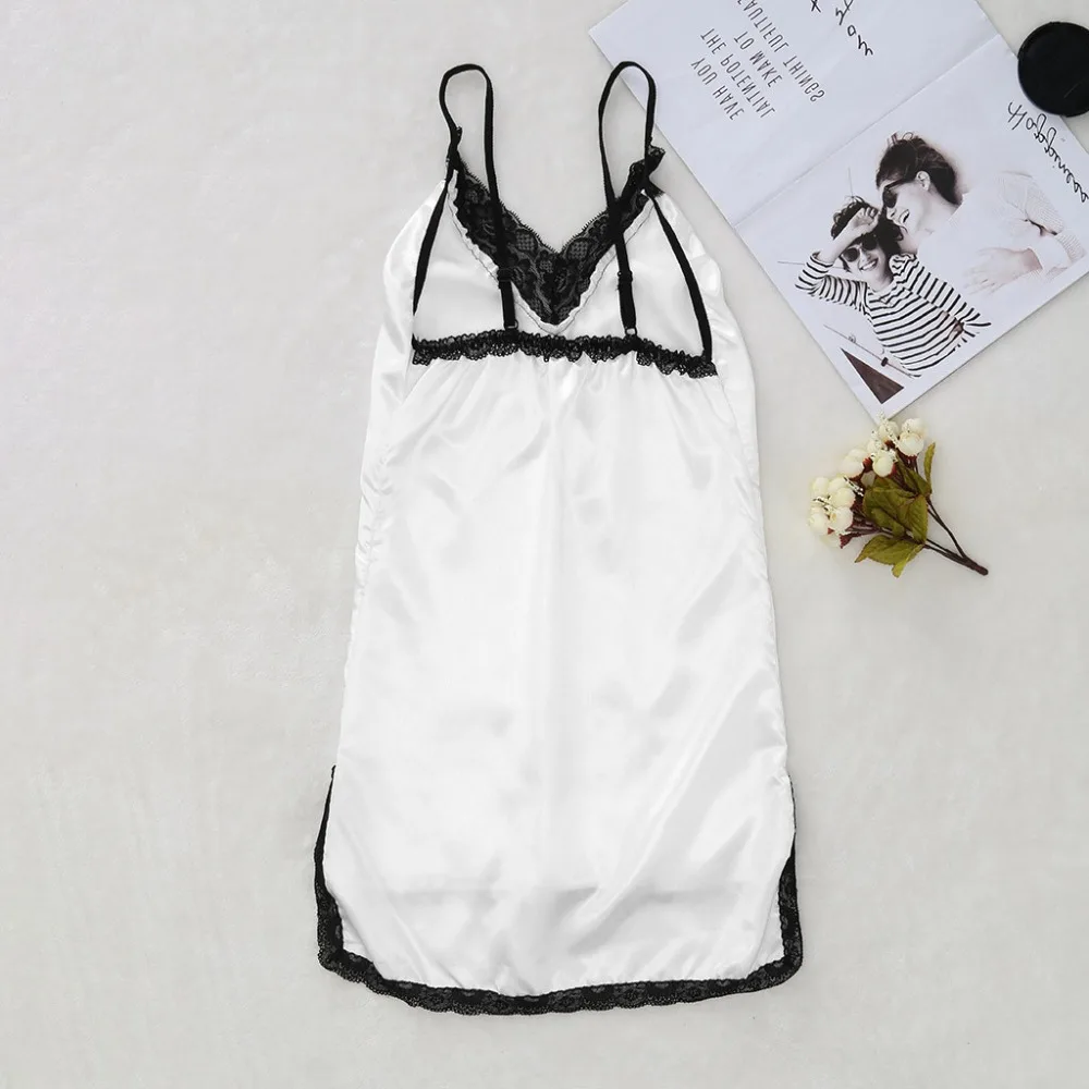 Пижама женская кружевная Сексуальная страсть Нижнее белье Babydoll стринги платье