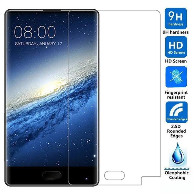 Закаленное стекло 2.5D Для Doogee mix Высококачественная защитная пленка