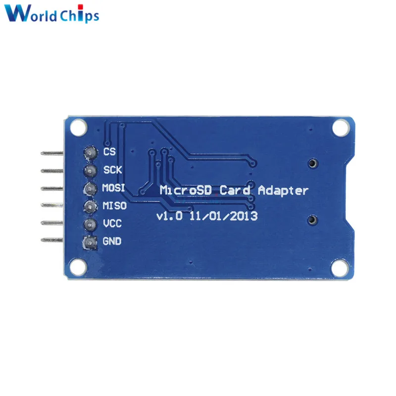 Плата для хранения Micro SD Mciro SD TF карта адаптер модуль расширения щит памяти SPI интерфейсы для Arduino AVR микроконтроллер