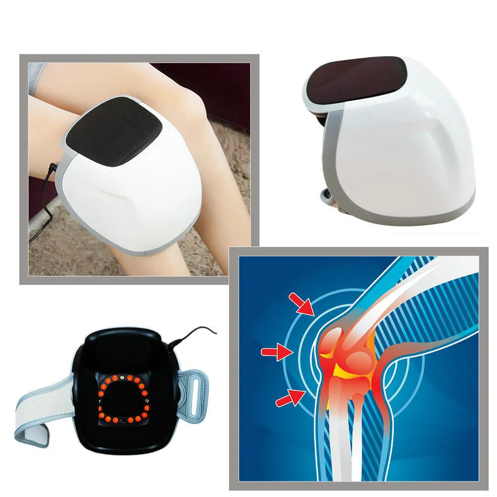 

Smart Electric Knee Heating Massager Joint Physiotherapy Massage Osteoarthritis Rheumatoid arthritis Pain Relief,808 cold laser