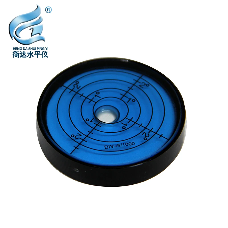 

Round level aluminum alloy level high precision level horizontal bubble 50*10mm