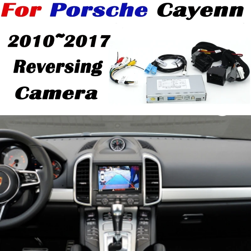 

Reversing Camera For Porsche Cayenn 2010~2017 Connect Original Screen Display Parking Rear view camera MMI Decoder