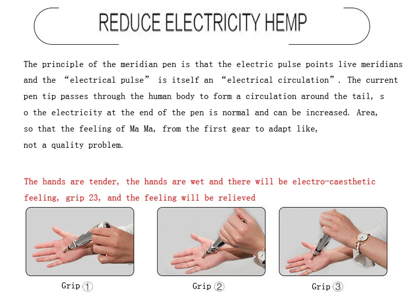 Энергетическая ручка Meridan, электронный инструмент для лечения боли, массажный инструмент, энергетическая ручка, массажер для домашнего использования, 3 в 1, массажная головка