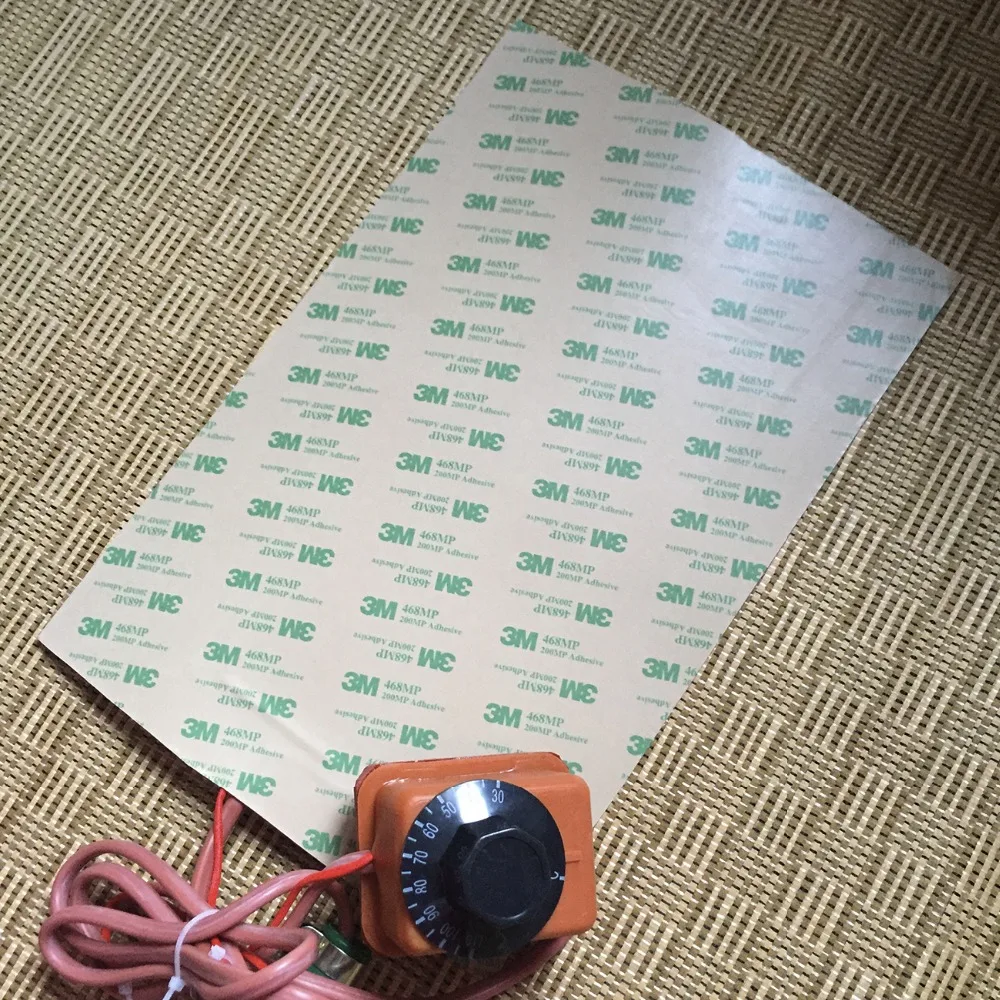 220V 55W 100*180mm Silicone heater for Manual Sugar Candy Board Heating