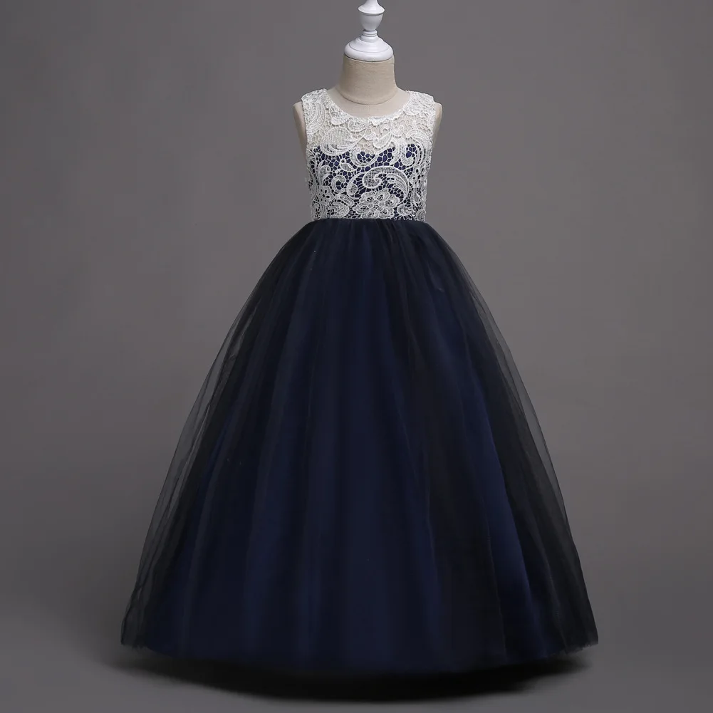 

Teenage Clothes 2018 Summer Baby Girls Party Dress Vintage Dress Kids Infant Wedding Dress 10 12 14 Bruidsjurken Kinderen Meisje