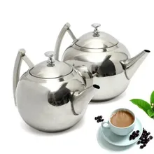 1,5 л нержавеющая сталь чайник с фильтр чайных листьев заварки