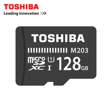 TOSHIBA Micro SD карта 128 Гб 64 Гб SDXC класс 10 UHS-I U3 Карта памяти SDHC 16 ГБ 32 ГБ TF/microsd SD Micro карта класс 10