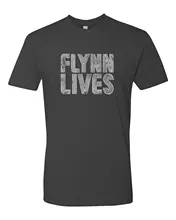 Panoware Flynn Lives Retro Arcade Gaming T-Shirt Fashion 2017 Top Tee Mens Men’S T-Shirt 2017 Newest Print T Shirt Summer Casual