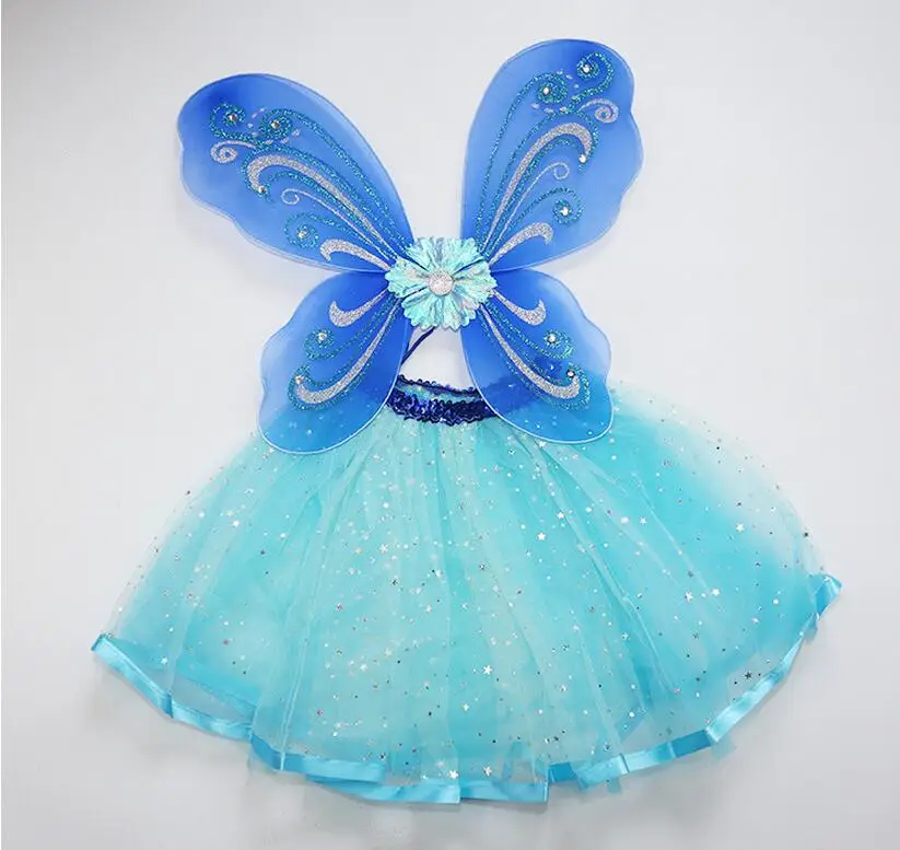 ROMISBABA Lot De 5 Ailes De Fée - Accessoires De Costume Pour Garçons, Couleurs Assorties