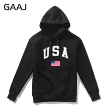 GAAJ, США, американский флаг, мужская толстовка с капюшоном, Женская Повседневная брендовая Новинка, высокое качество, мужские флисовые толстовки, хлопковые пальто