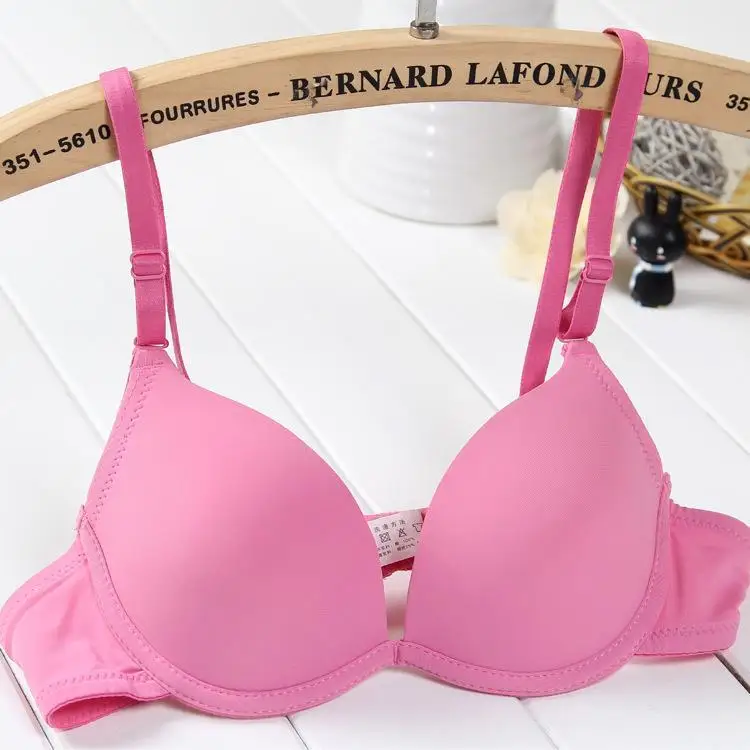 Teenage Underwear Girl bra Undergarments Kid Bra Children Small push up Bra gather chest lingerie women bra Underwear brassiere bra and knicker sets cheap