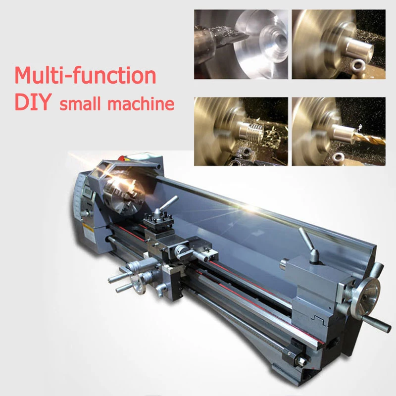 

220V Small Beads Household Machine DIY Processing Lathe Bead 750W Multifunctional mini copper main motor For wood and metal