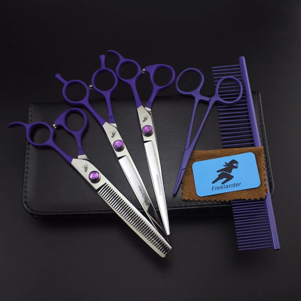 7.0inch Professional Premium Sharp Edge Dog PET GROOMING SCISSORS SHEARS Pet Scissors Set