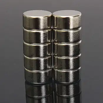 

10Pcs 10mm x 5mm Rare Round Earth Neodymium Magnets N52 Strong Round Cylinder Magnet NdFeB Magnetic Materials
