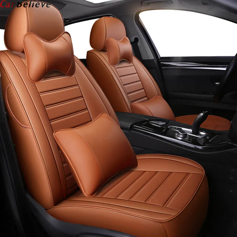 

Car Believe car seat covers For Dodge Journey Caliber Avenger Challenger Charger covers for vehicle seat protector