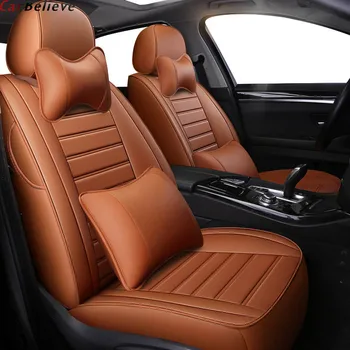 

Car Believe car seat covers For Dodge Journey Caliber Avenger Challenger Charger covers for vehicle seat protector