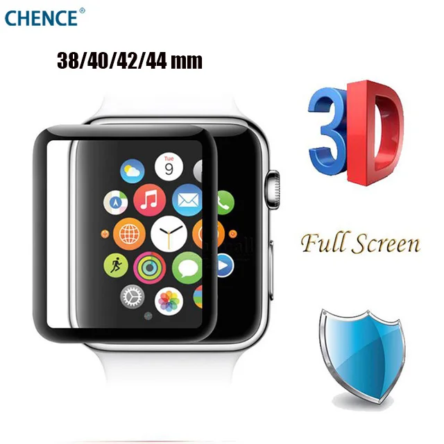 Полноэкранное покрытие CHENCE 3D закаленное стекло с изогнутой поверхностью для Apple