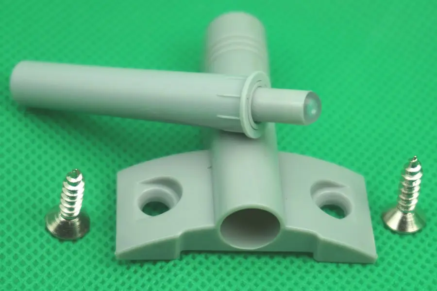 

10 PCS/Lot Wardrobe Cabinet Door Drawer Push To Open System Damper Buffer Push & 20Screw