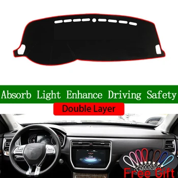 

Double Layer Car Stickers For ROEWE RX8 2018 Car Styling Covers Dashmat Dash Mat