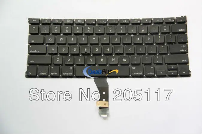 

5Pcs/lot New US keyboard For Macbook Air 13.3" A1369 A1466 A1405 MC965 Laptop 2011-2015
