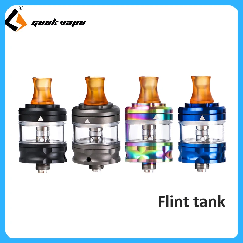 Оригинальный Geekvape Флинт MTL танк 2 мл емкость с NS 1.6ohm катушка E Cig Vape распылитель для