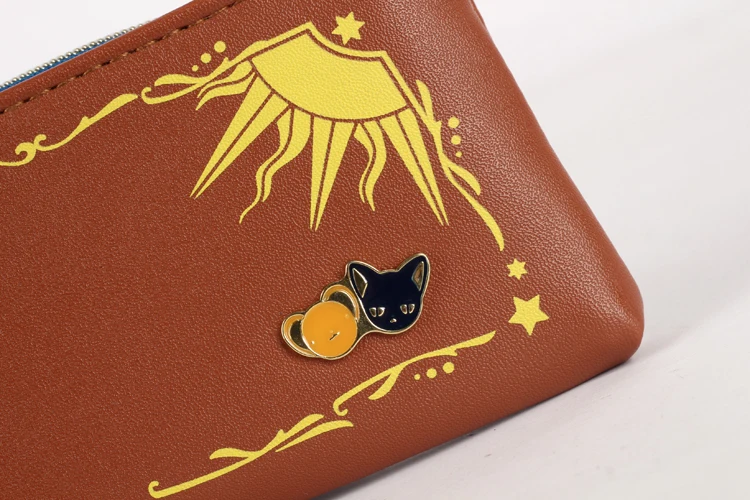 MSMO Anime CardCaptor Sakura Cosplay The Clow Long Zip Coin Purses Kinomoto Sakura Clow Card Wallet Purse 19