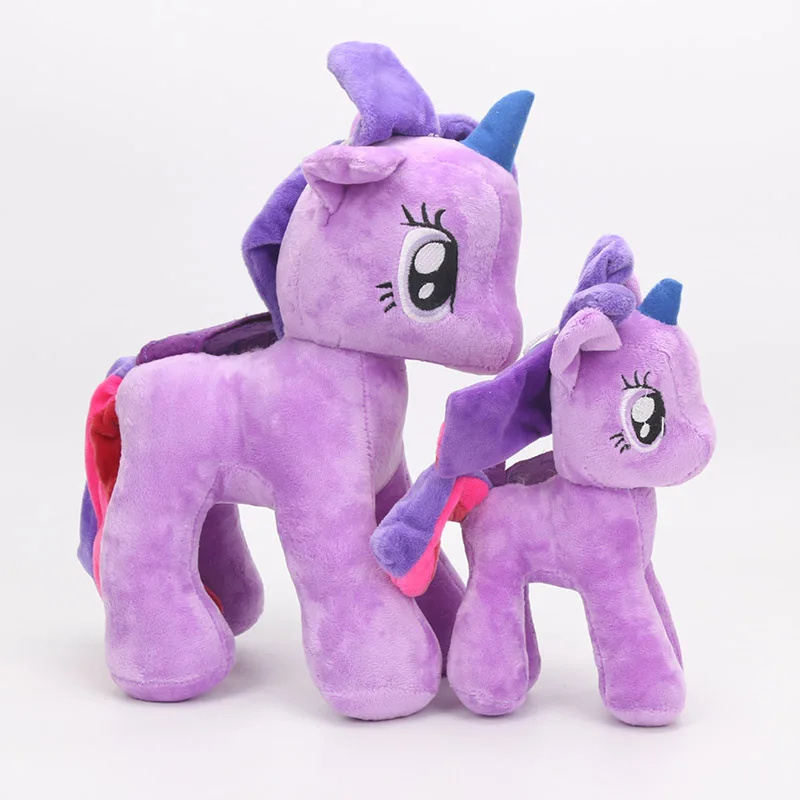 22-40cm Friendship is Magic My Little Pony Toys Princess Cadence Celestria Rarity Pinkie Pie Pony Plush Soft Stuffed Model Dolls