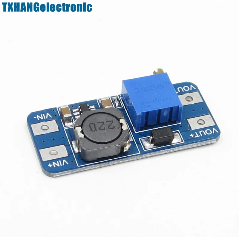 MT3608 2A макс. DC Повышающий Модуль питания усилитель модуль для Arduino dc повышающий