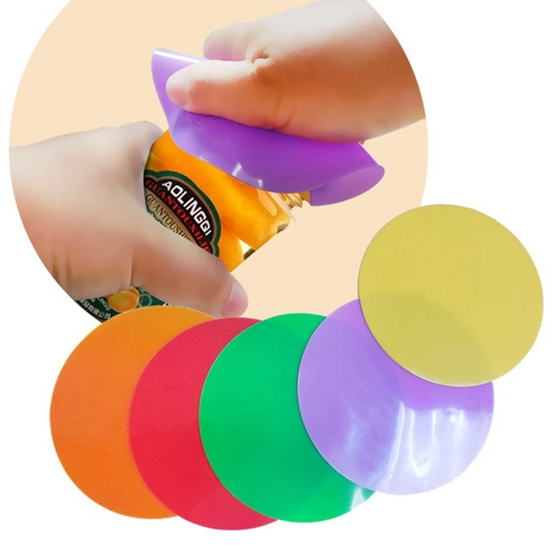 1PC Silicone Jar Opener Bottle Opener Round Gripper Silicone Pad Wine