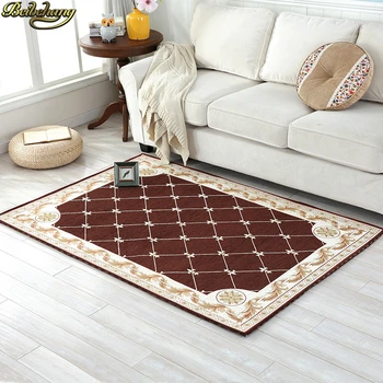 

beibehang High-grade elegant European carpet custom living room sofa cushion plastic slip bedside study bedroom carpet floor mat