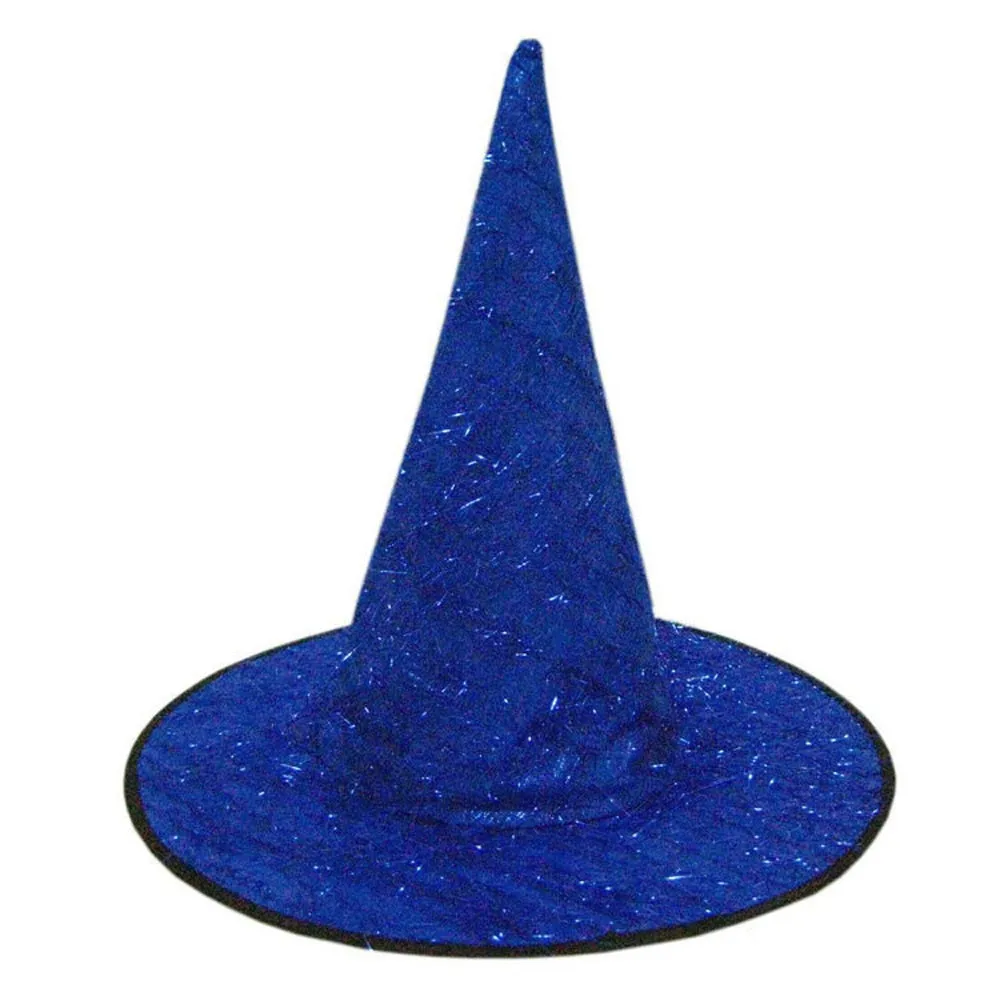 Красочные шляпа ведьмы детей взрослых Для женщин Для мужчин Косплэй праздничные колпаки вечерние Хэллоуин Рождество Новая мода для Для женщин s Для мужчин s Шапки Забавный