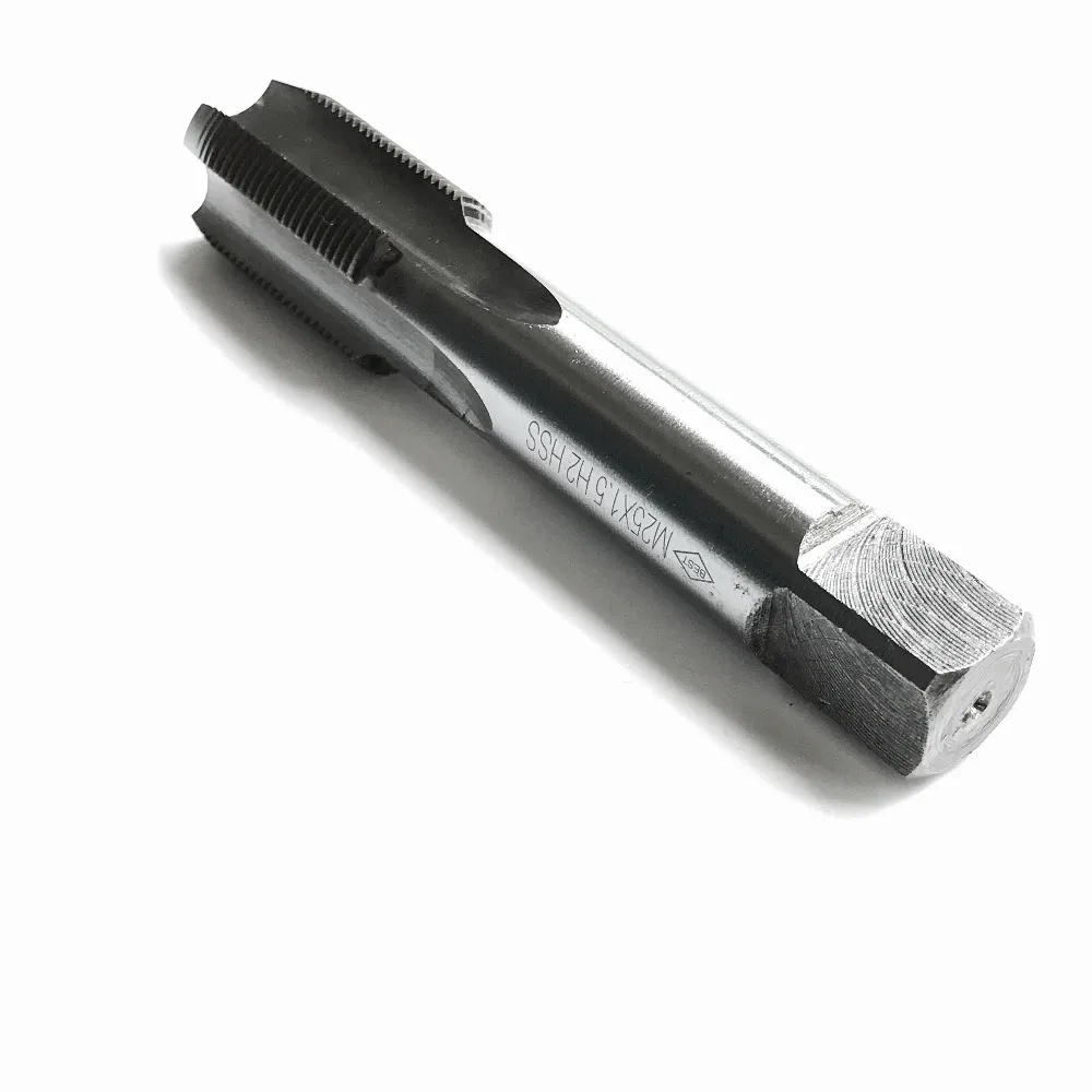 

Free shipping of 1PC HSS6542 made HSS machine tap M26*0.5/0.75/1.0/1.25/1.5/1.75/2.0/2.5/3.0mm steel metal workpiece threading