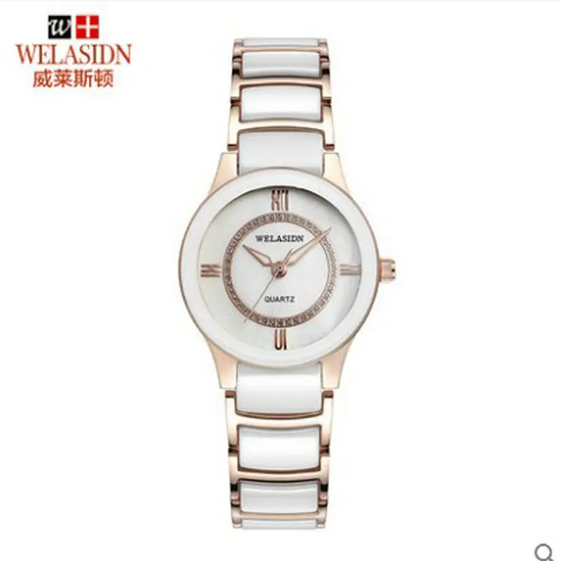 

Panic buying female fashion quartz ceramic watch students simple relogio feminino Girl Gift Ladies Business Femme Wristwatch