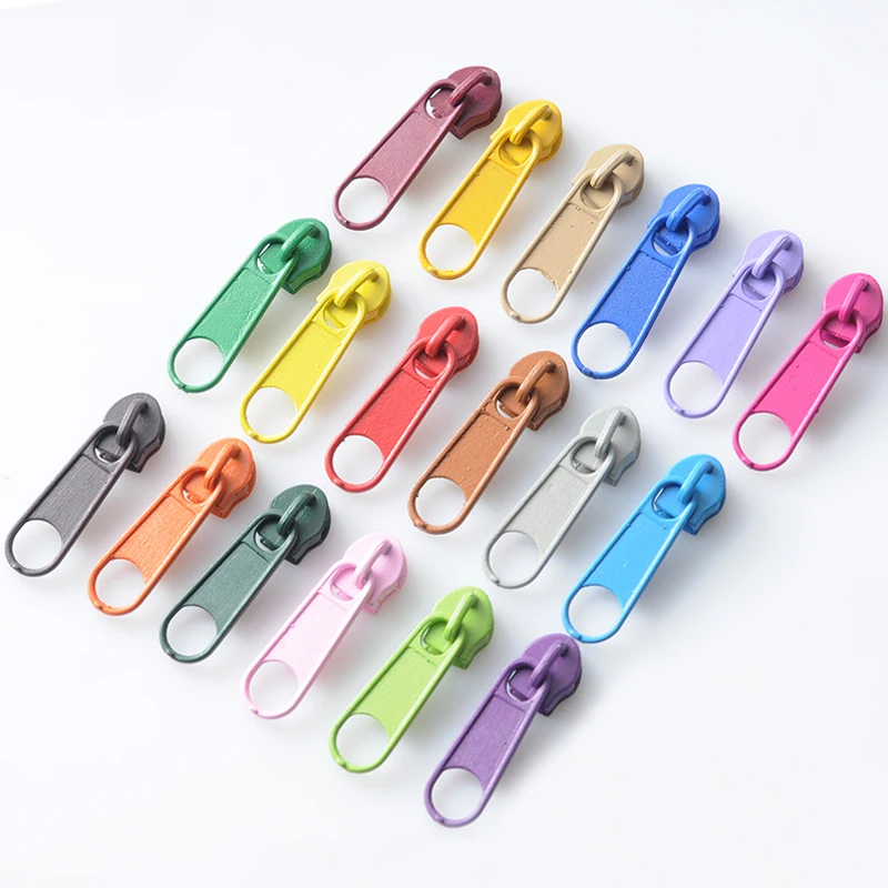 20pcs 3 Fix Zipper Diy Zip Slider Repair Kit Replacement For Nylon Zip