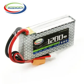 

2PCS/Pack 3S 11.1V 1200mAh 40C RC Airplane LiPo Battery For RC Helicopter Quadrotor Drone Car Lithium Polymer Batteries 3S