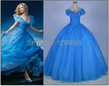 New movie Cinderella Princess 2015 Cinderella dress for adult women ...