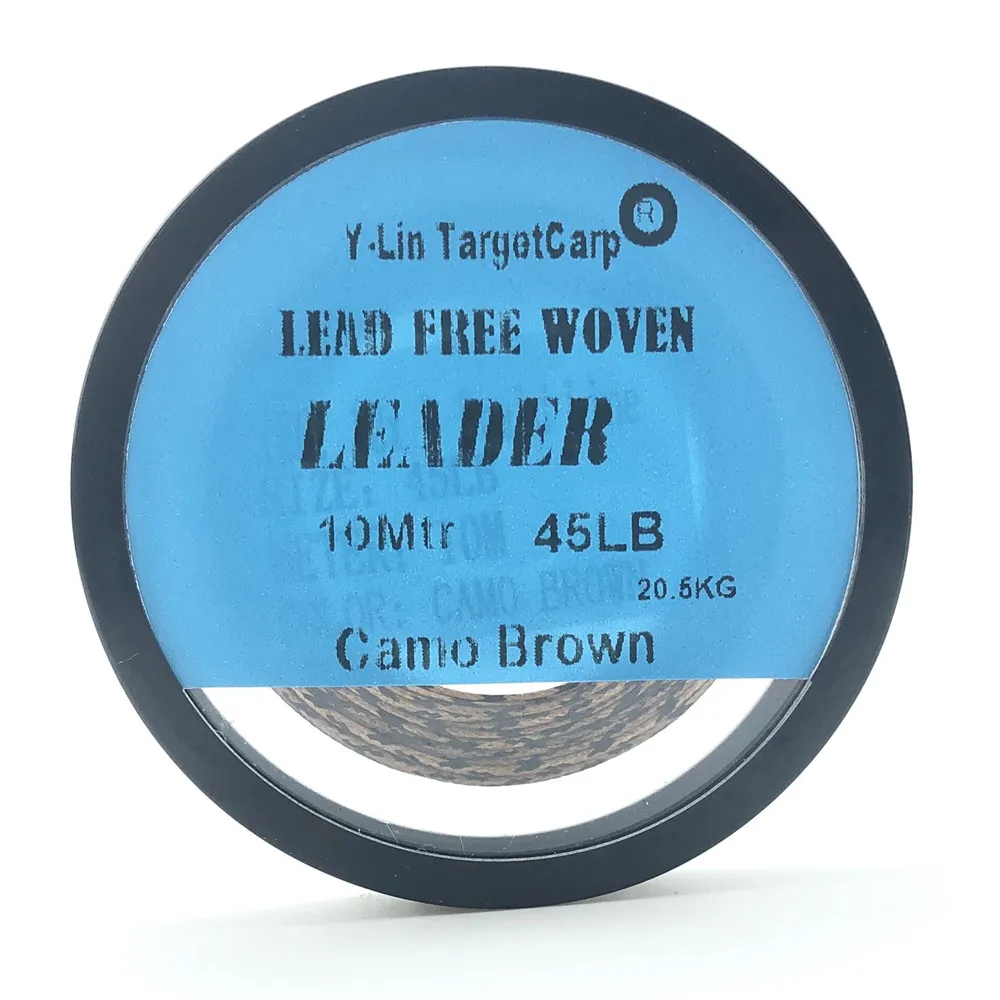 10 m الكارب عوامة سنارة صيد شحن المنسوجة قادة كامو أخضر بني 35lb/45lb هوك رابط leadcore خيط صنارة الصيد الشعر تزوير 10 m الكارب عوامة سنارة صيد شحن المنسوجة قادة كامو أخضر بني 35lb/45lb هوك رابط leadcore خيط صنارة الصيد الشعر تزوير