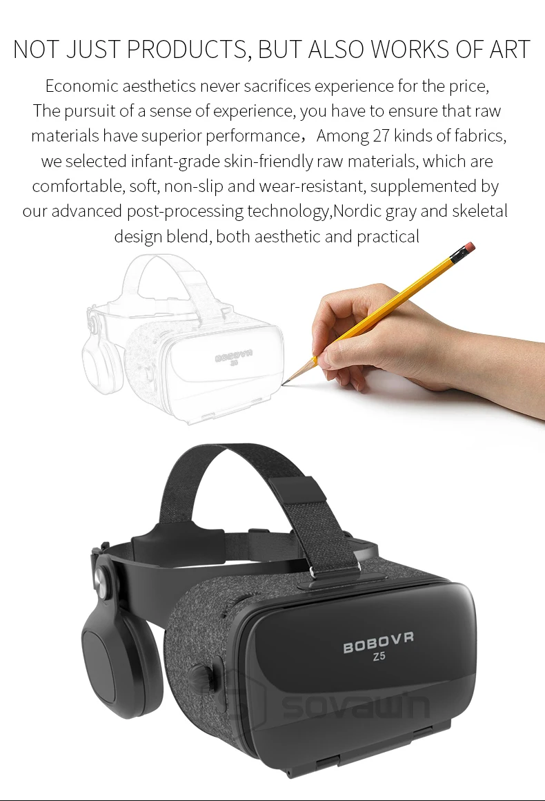 BOBOVR Z5 VR очки 3D Виртуальная реальность картонный шлем для Iphone Android смартфон с vr пультом дистанционного управления