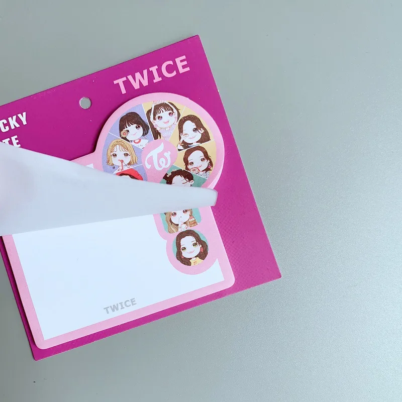 KPOP Blackpink Got7 Twice TXT IZONE SEVENTEEN Post-it Notes Post 30 страниц Sticky Note отправить сообщение-pad вентиляторы подарочные бирки оптом