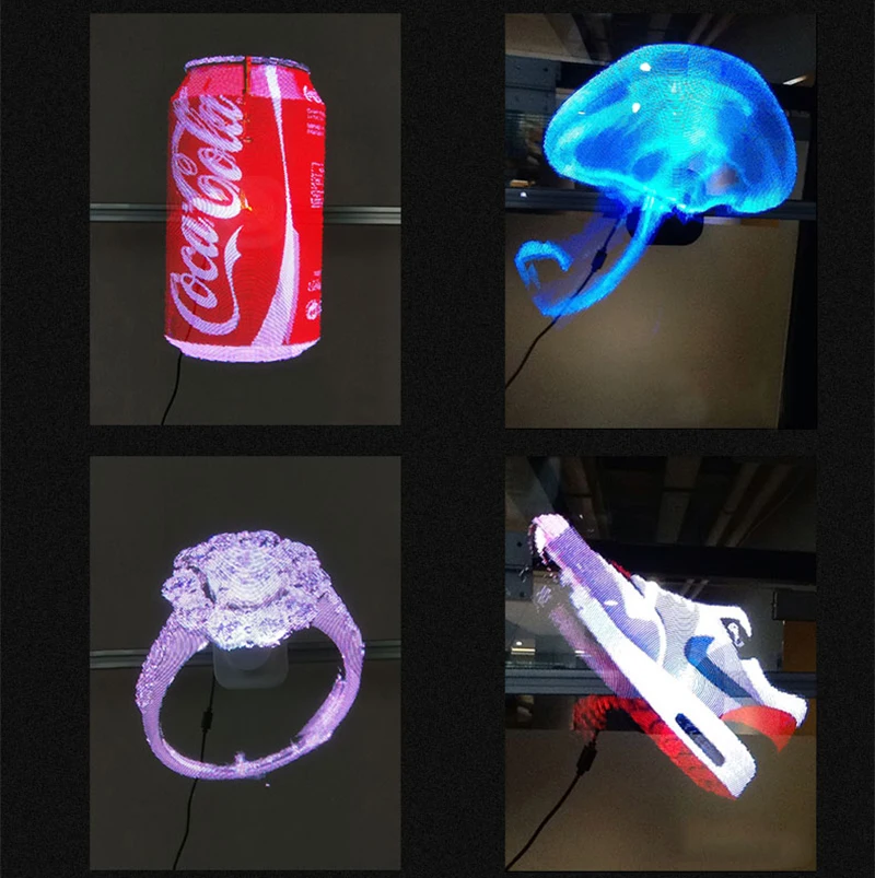 NEW adverting light logo light Portable LED Universal 3D Holographic naked eyes Display Hologram fan for indoor and outdoor NEW adverting light logo light Portable LED Universal 3D Holographic naked eyes Display Hologram fan for indoor and outdoor