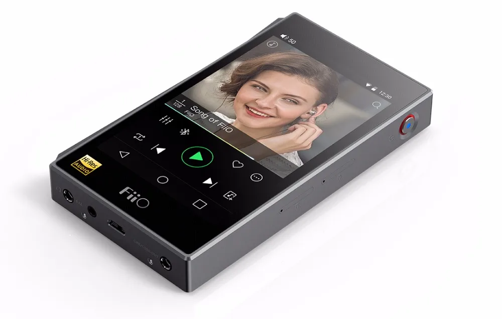 Fiio X5, 3-го поколения, на базе Android, мастерское качество воспроизведения без потерь, портативный музыкальный плеер, 3400 мАч, литий-полимерный аккумулятор, bluetooth