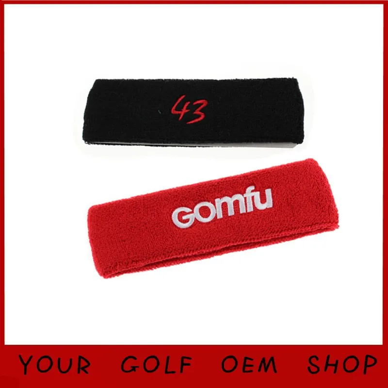Hot Selling Custom Logo Accept 100% Cotton Outdoor Sports Head band Headbands Hair Bands Sports Safety several colors available