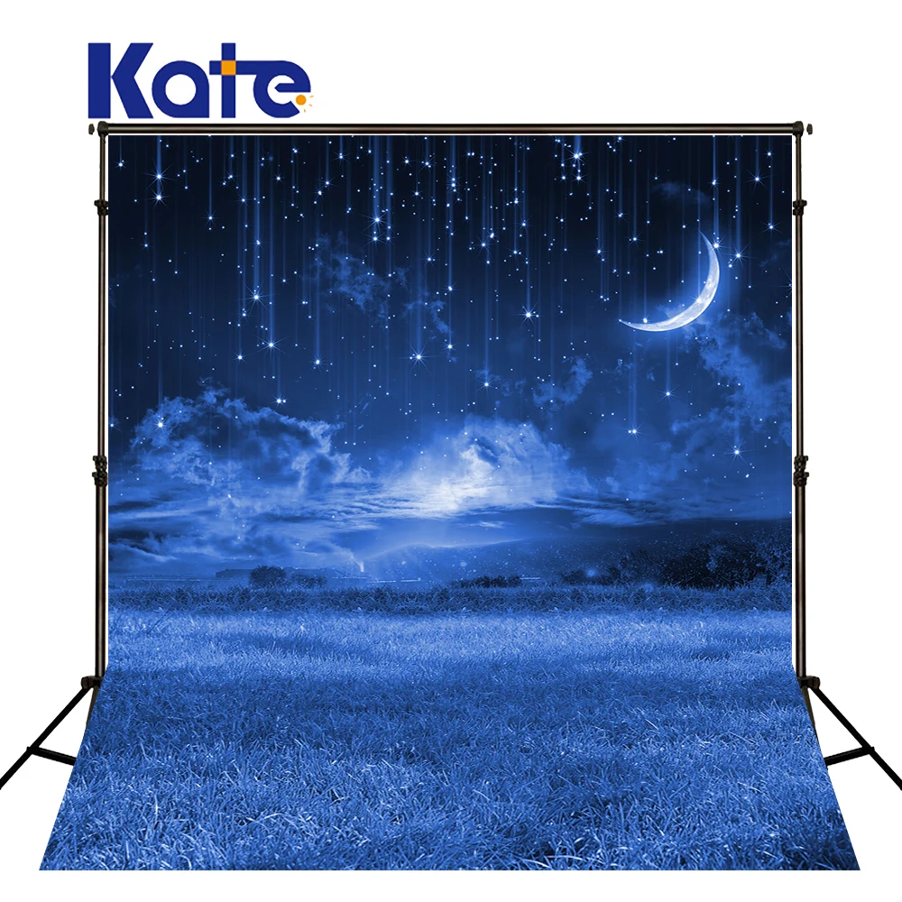 

KATE Background Photo Christmas Backdrop Blue Star Background Scenery Forest Backdrop Children Background for Photo Studio
